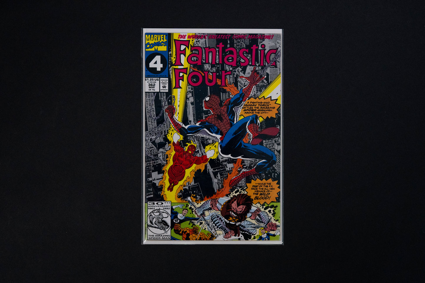 Fantastic Four, #361 362 363 364 & 365, Marvel Comics, 1992
