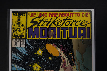 Strikeforce Morituri, #6-31 Marvel Comics, 1987 - 1989