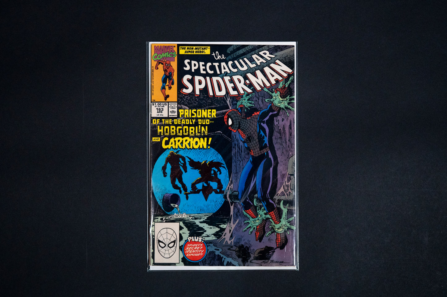 The Spectacular Spider-man, #163, Marvel Comics, 1990