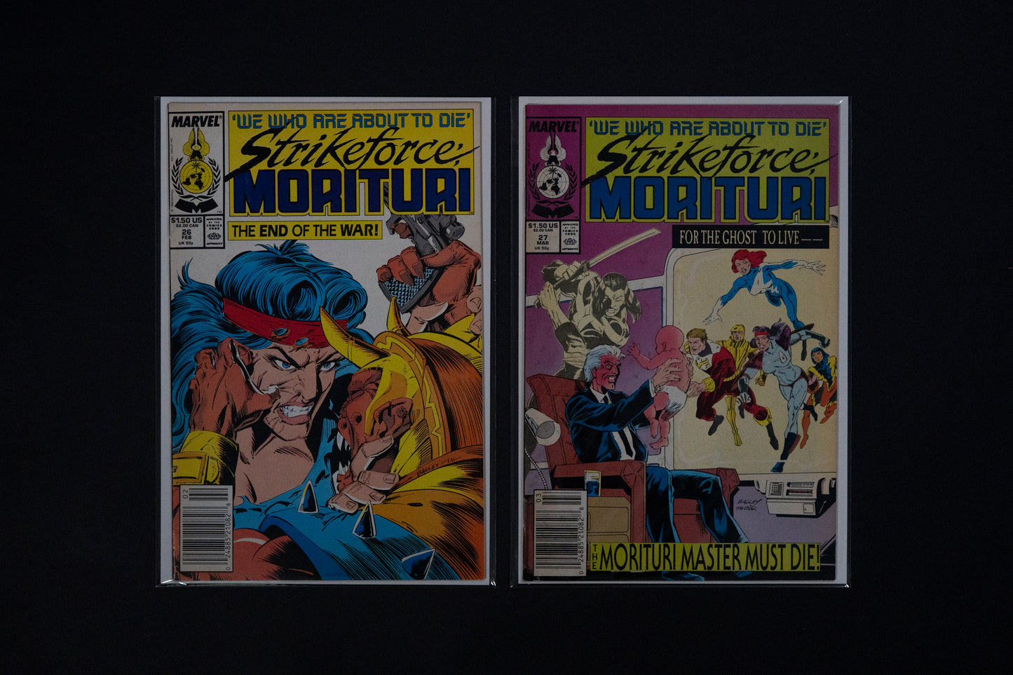 Strikeforce Morituri, #6-31 Marvel Comics, 1987 - 1989