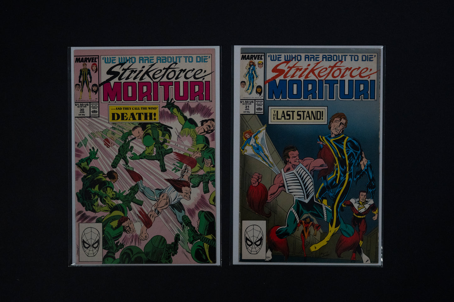 Strikeforce Morituri, #6-31 Marvel Comics, 1987 - 1989
