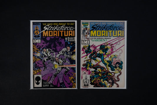 Strikeforce Morituri, #1 & 2, Marvel Comics, 1986 - 1987