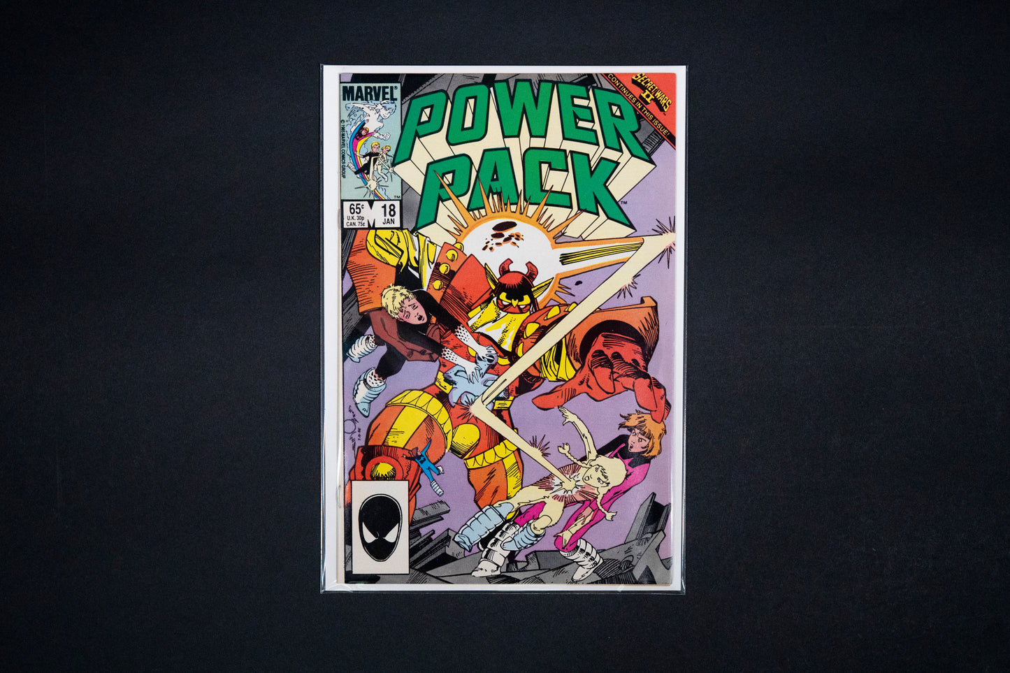 Power Pack, #18, Marvel Comics, 1986