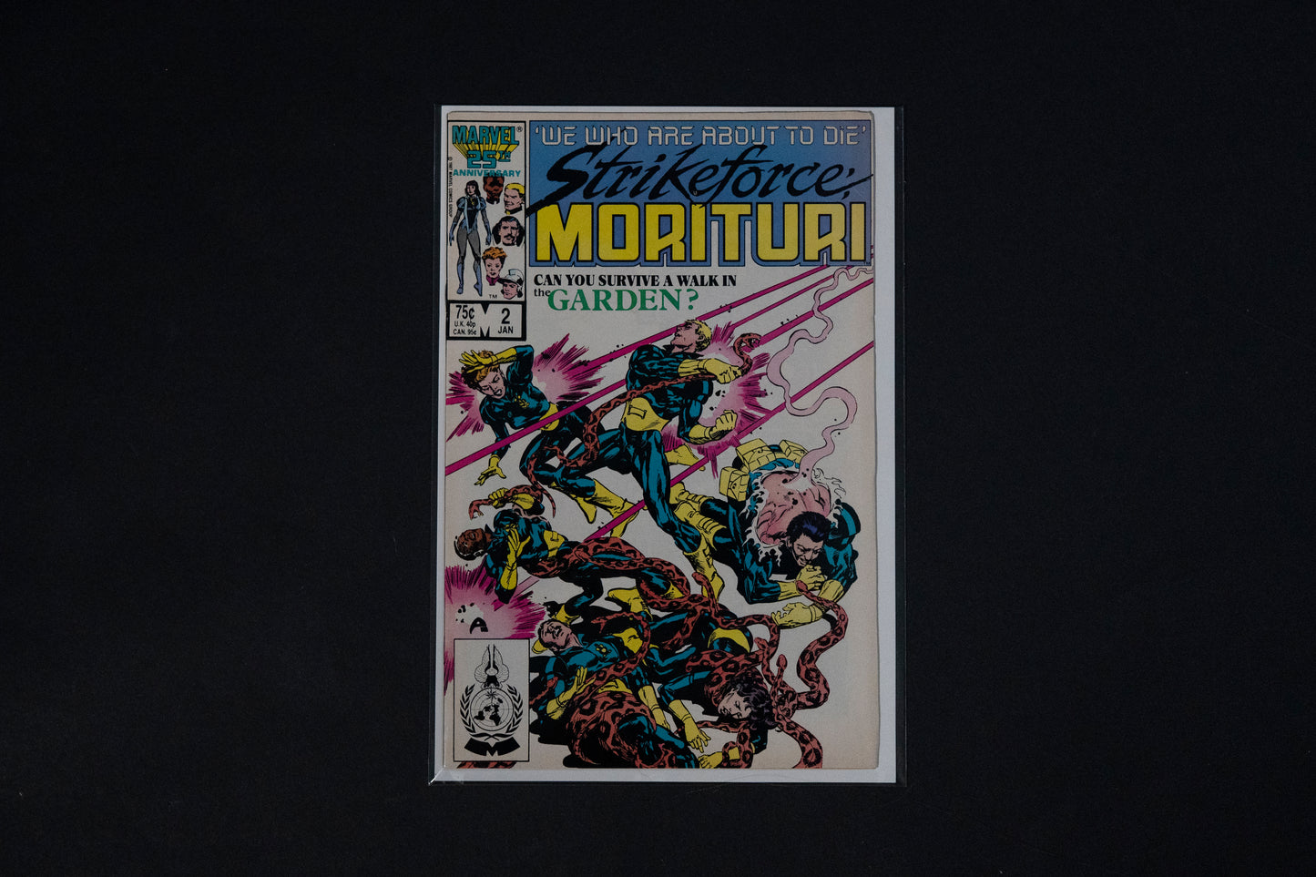 Strikeforce Morituri, #1 & 2, Marvel Comics, 1986 - 1987