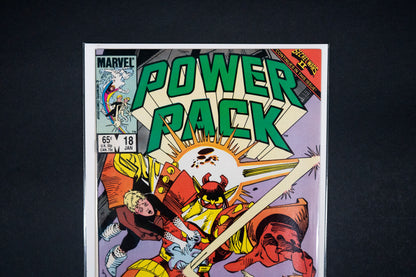Power Pack, #18, Marvel Comics, 1986