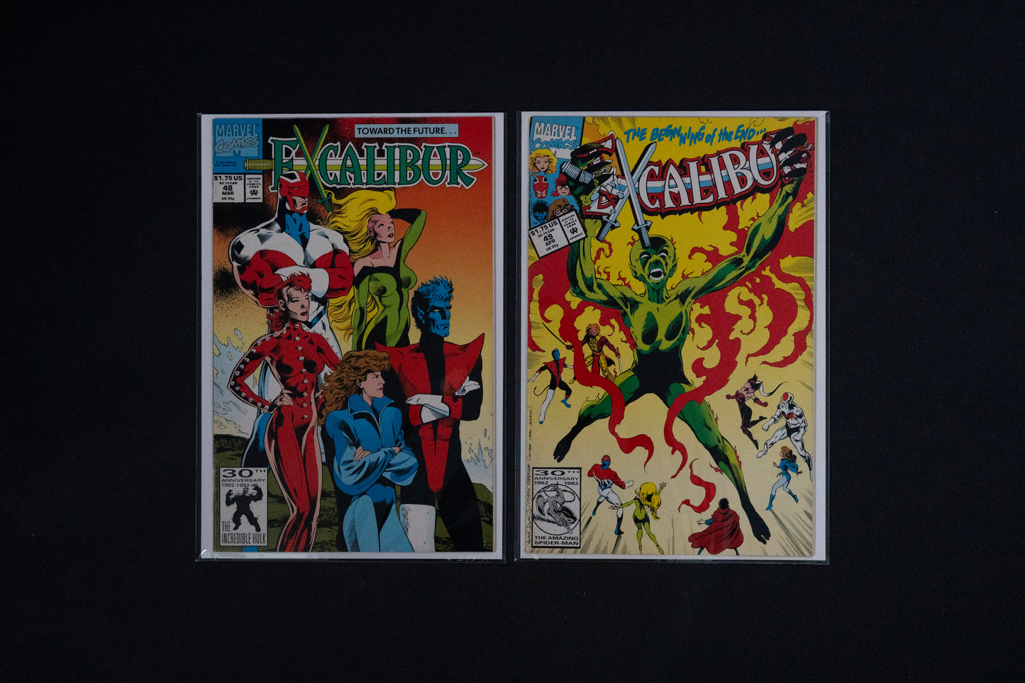 Excalibur, #48 & 49, Marvel Comics, 1992