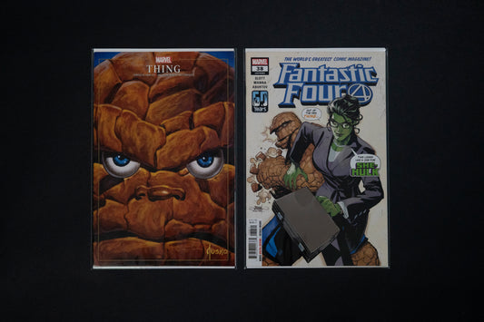 Fantastic Four, Vol.6, #37 Alt cover (Marvel Masterpieces) & #38, Marvel Comics, 2021