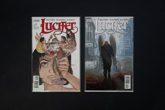 Lucifer, #74 & 75, Vertigo Comics, 2006
