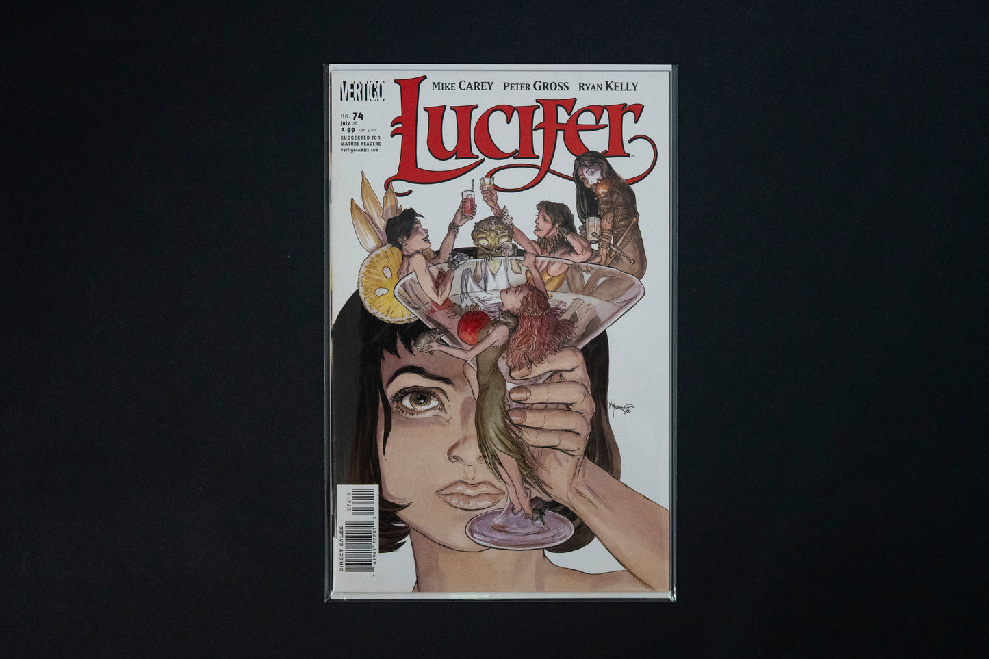 Lucifer, #74 & 75, Vertigo Comics, 2006