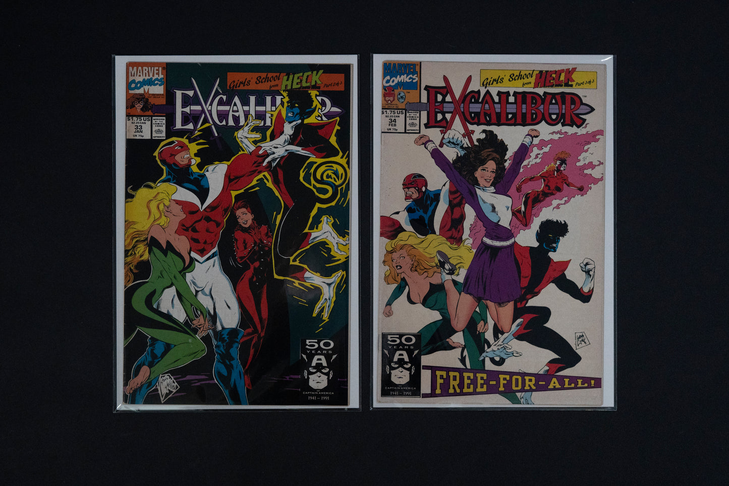 Excalibur, #25-38, Marvel Comics, 1990 - 1991