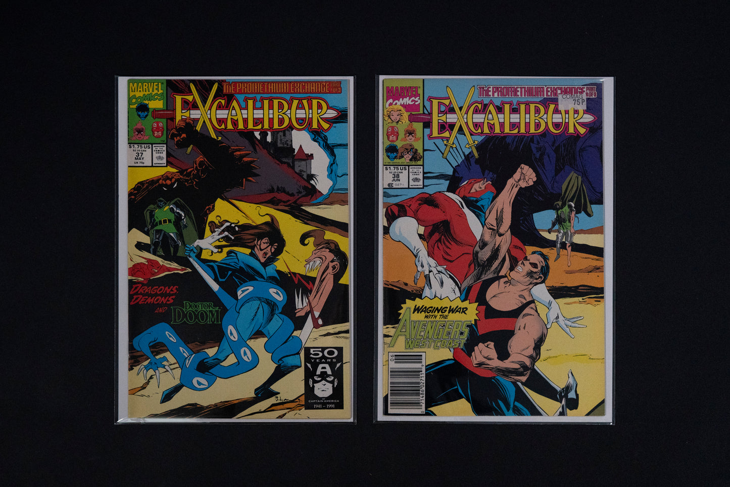 Excalibur, #25-38, Marvel Comics, 1990 - 1991