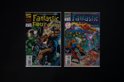 Fantastic Four Unlimited, Vol.1, #4 & 5, Marvel Comics, 1993