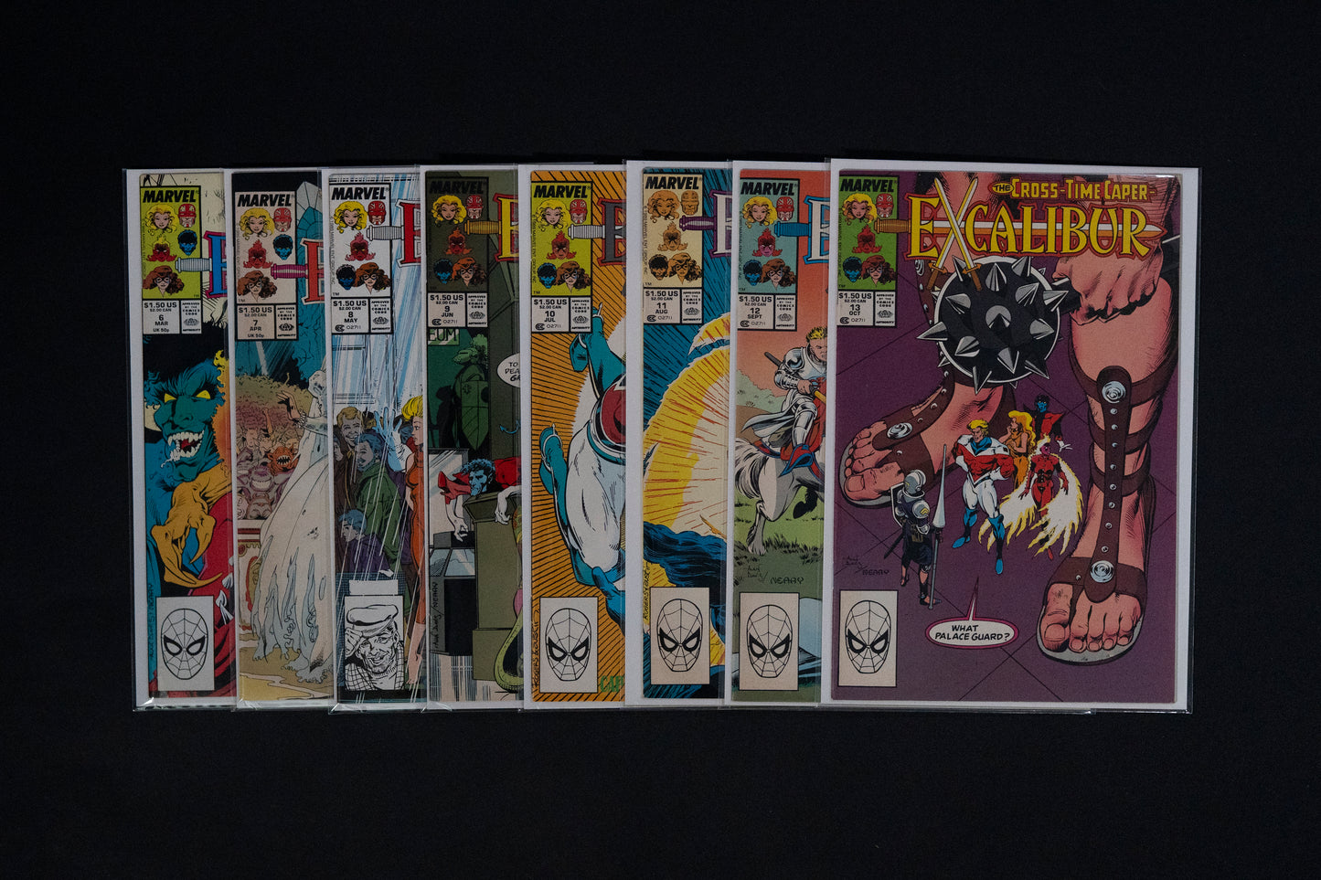 Excalibur, #6-15, Marvel Comics, 1988 - 1989
