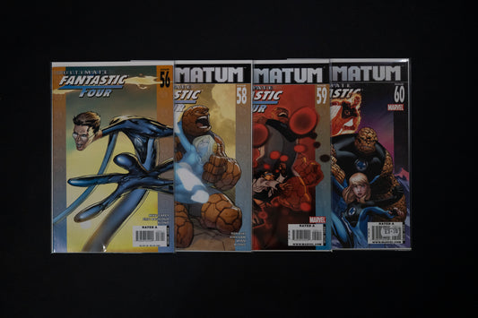 Ultimate Fantastic Four, Vol.1, #56 58 59 & 60, Marvel Comics, 2008