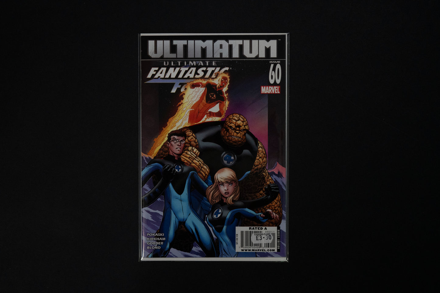 Ultimate Fantastic Four, Vol.1, #56 58 59 & 60, Marvel Comics, 2008