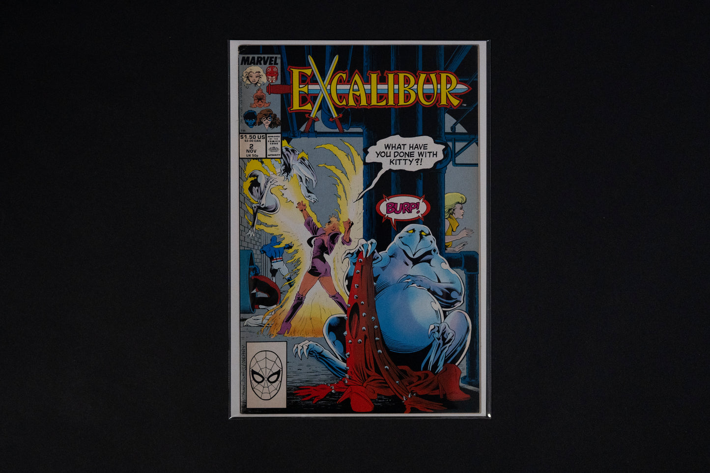 Excalibur, #1-19, Marvel Comics, 1988 - 1990