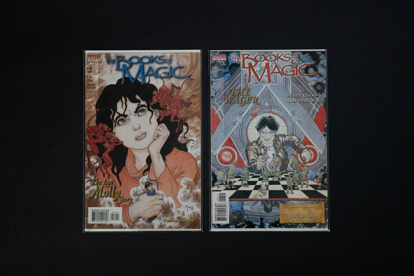 The Books of Magic, #56 & 57, Vertigo Comics, 1999