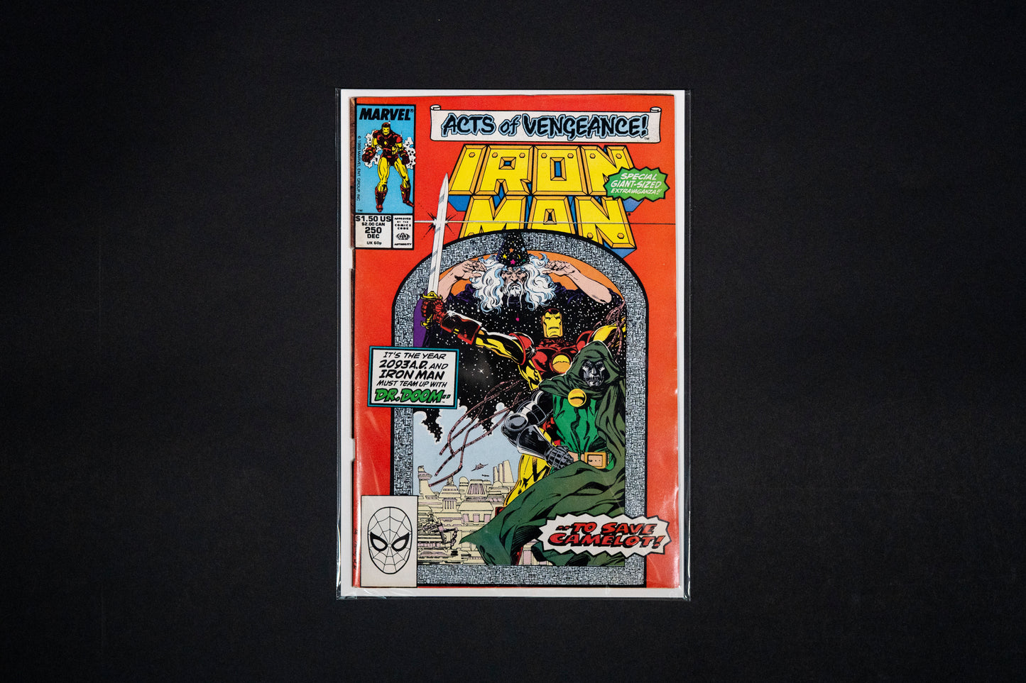 Iron Man, #250 , Marvel Comics, 1989