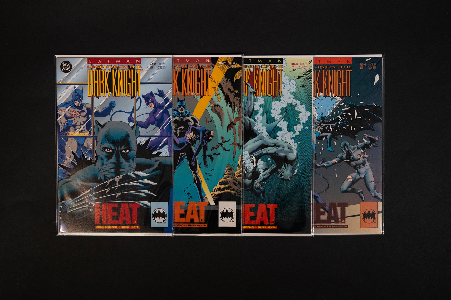Batman, Legends of the Dark Knight, #46 47 48 & 49, DC Comics, 1993