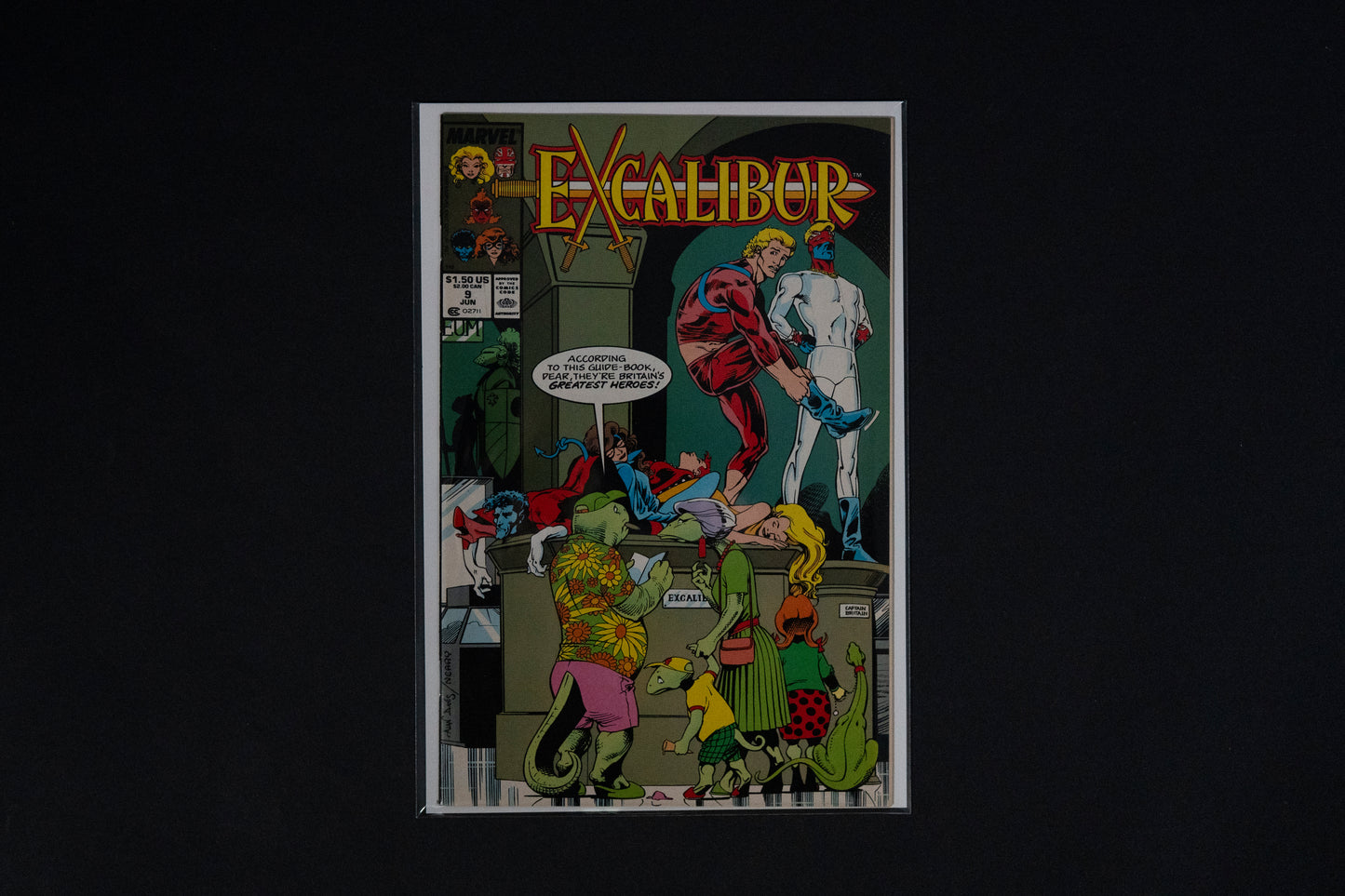 Excalibur, #1-19, Marvel Comics, 1988 - 1990