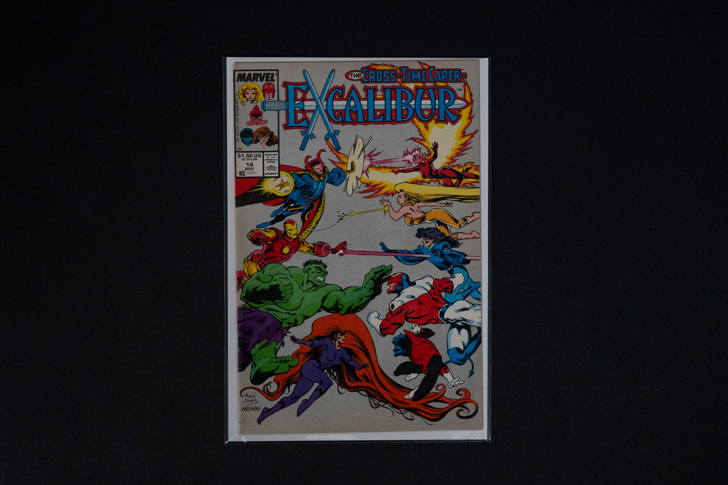 Excalibur, #1-19, Marvel Comics, 1988 - 1990