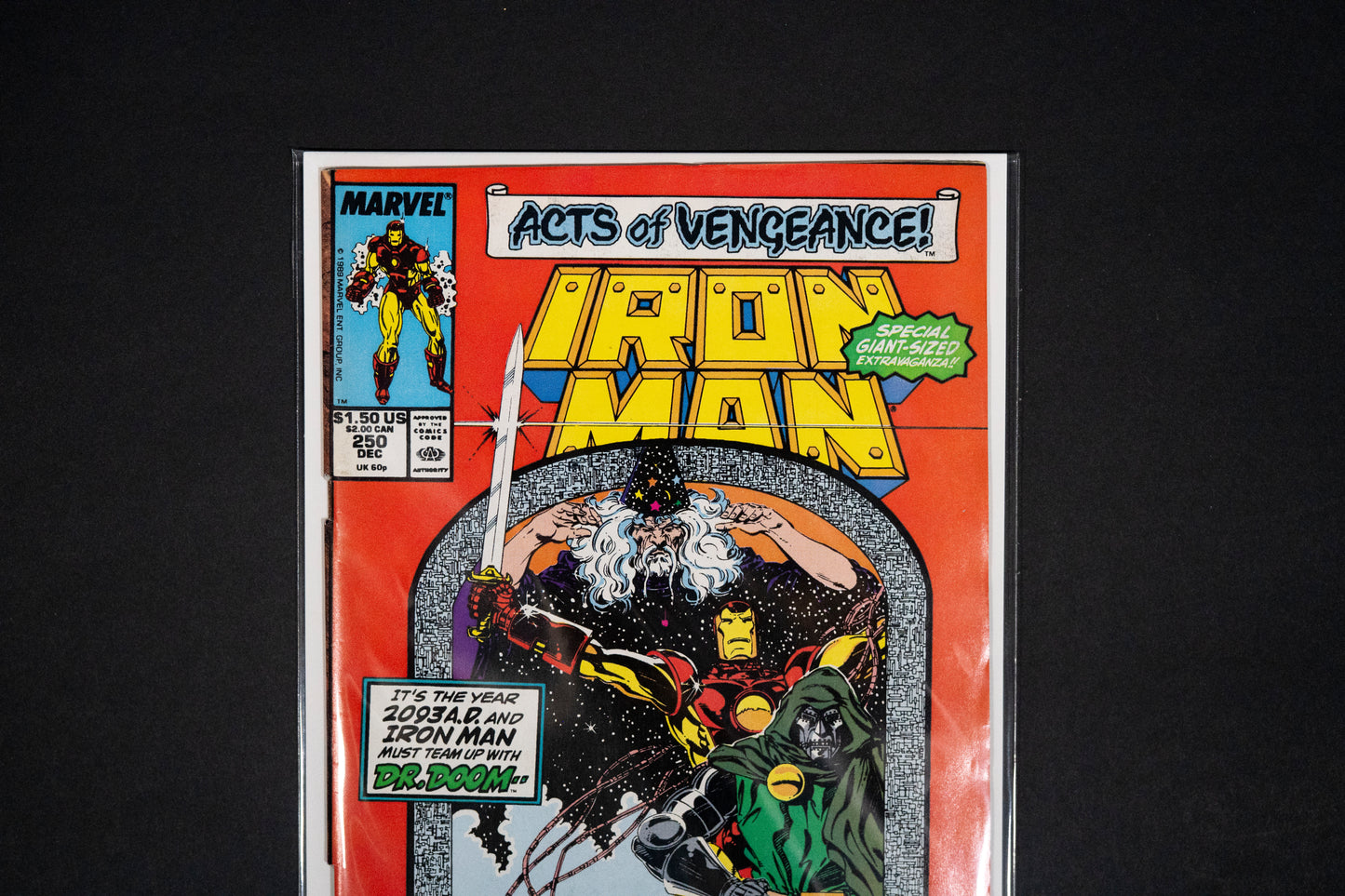 Iron Man, #250 , Marvel Comics, 1989