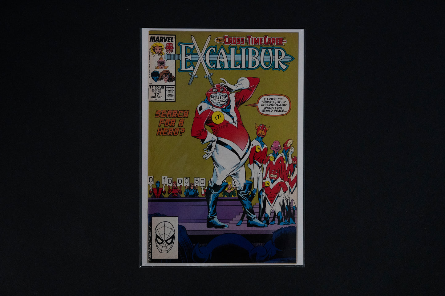 Excalibur, #1-19, Marvel Comics, 1988 - 1990