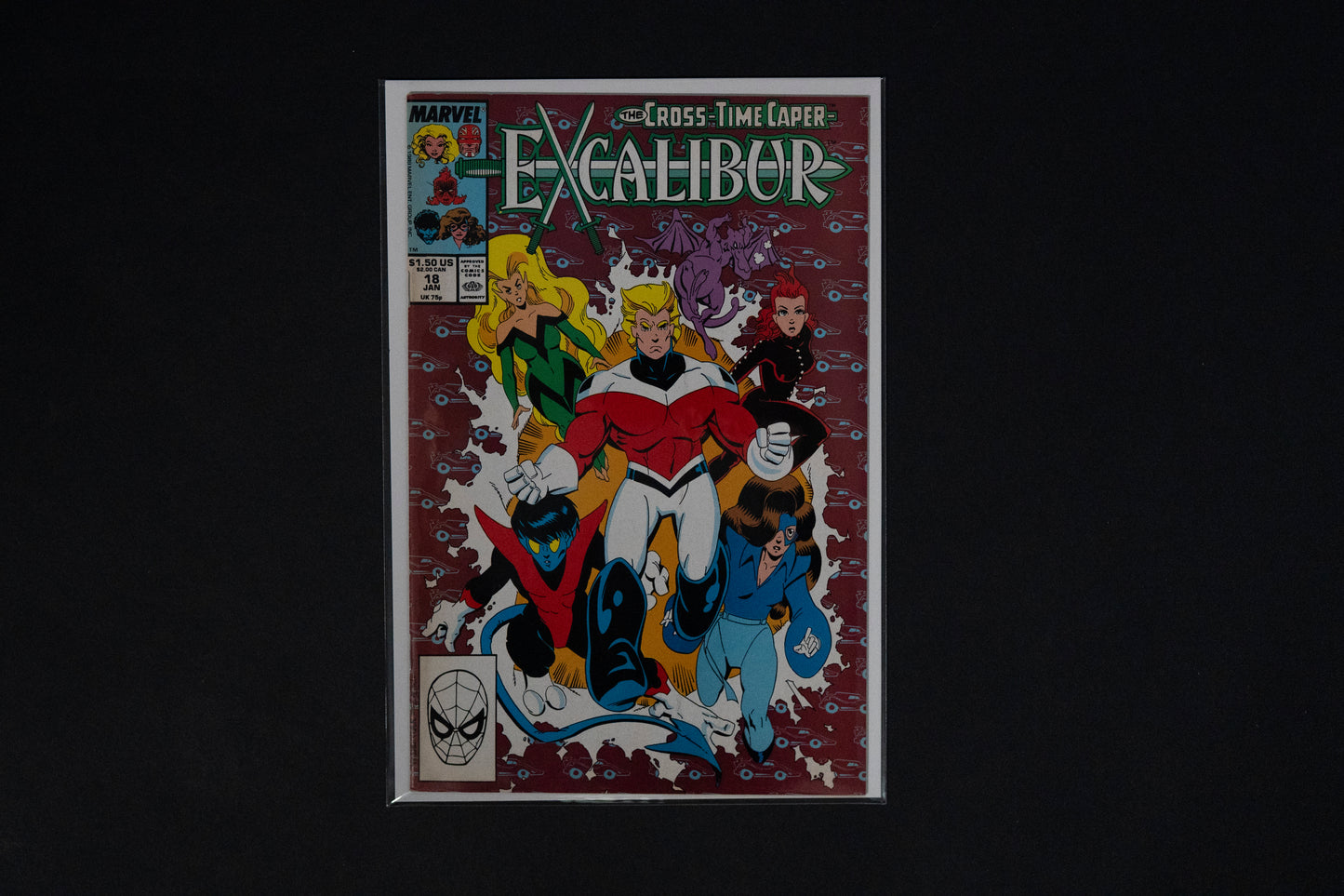 Excalibur, #1-19, Marvel Comics, 1988 - 1990