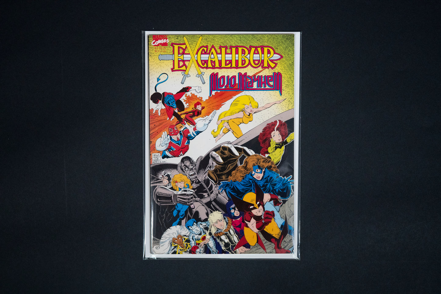 Excalibur, Mojo Mayhem, Marvel Comics, 1989, ISBN: 0-87135-625-2, Claremont Adams Austin Wiacek
