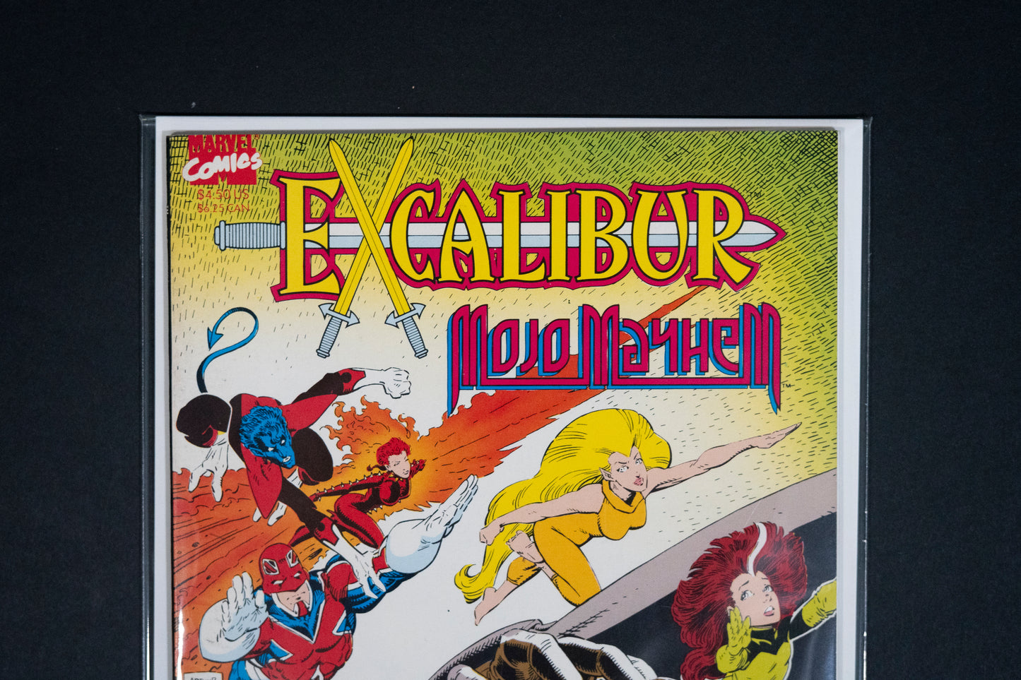Excalibur, Mojo Mayhem, Marvel Comics, 1989, ISBN: 0-87135-625-2, Claremont Adams Austin Wiacek