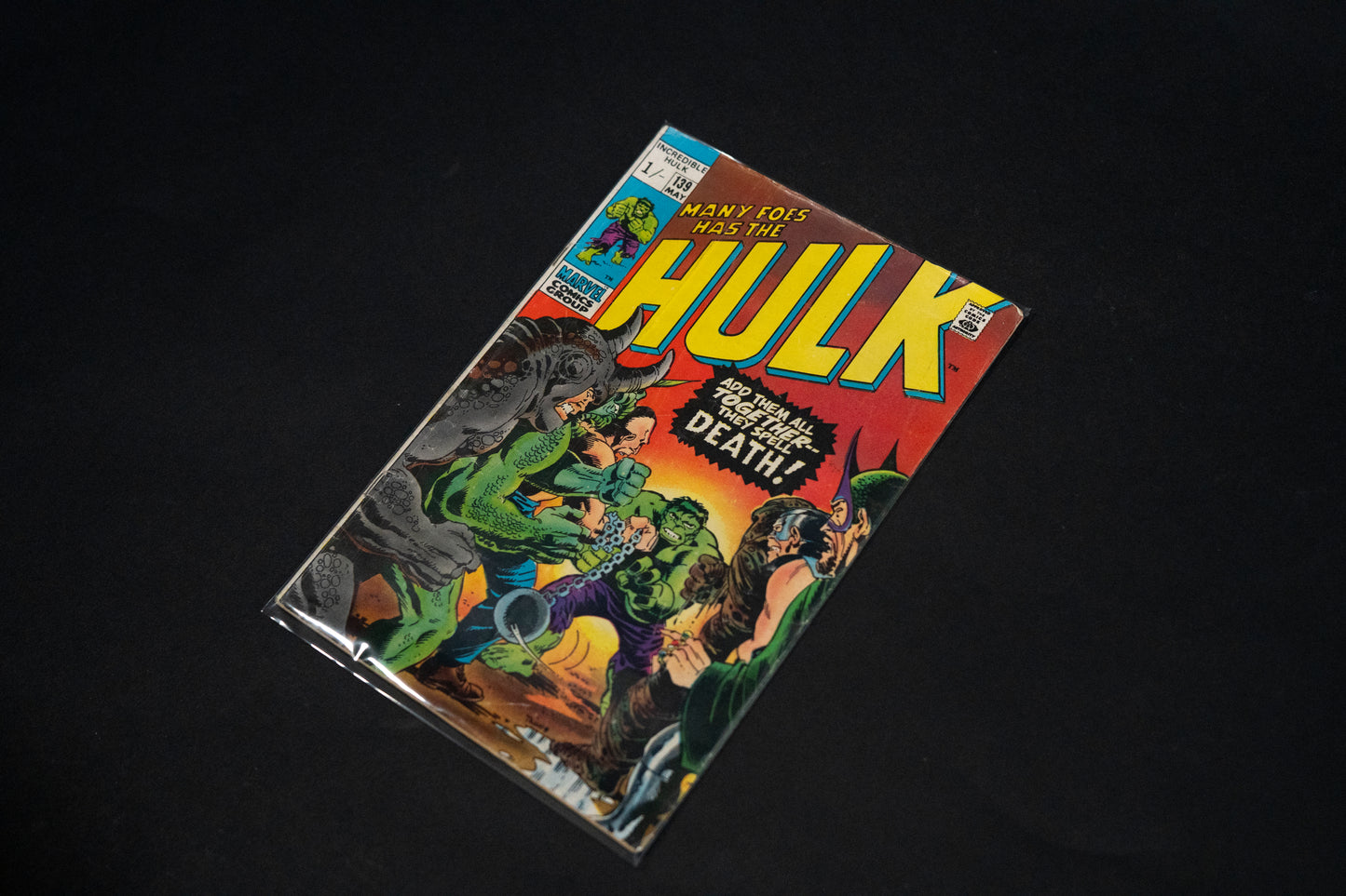 The Incredible Hulk, #139, Marvel Comics, 1971