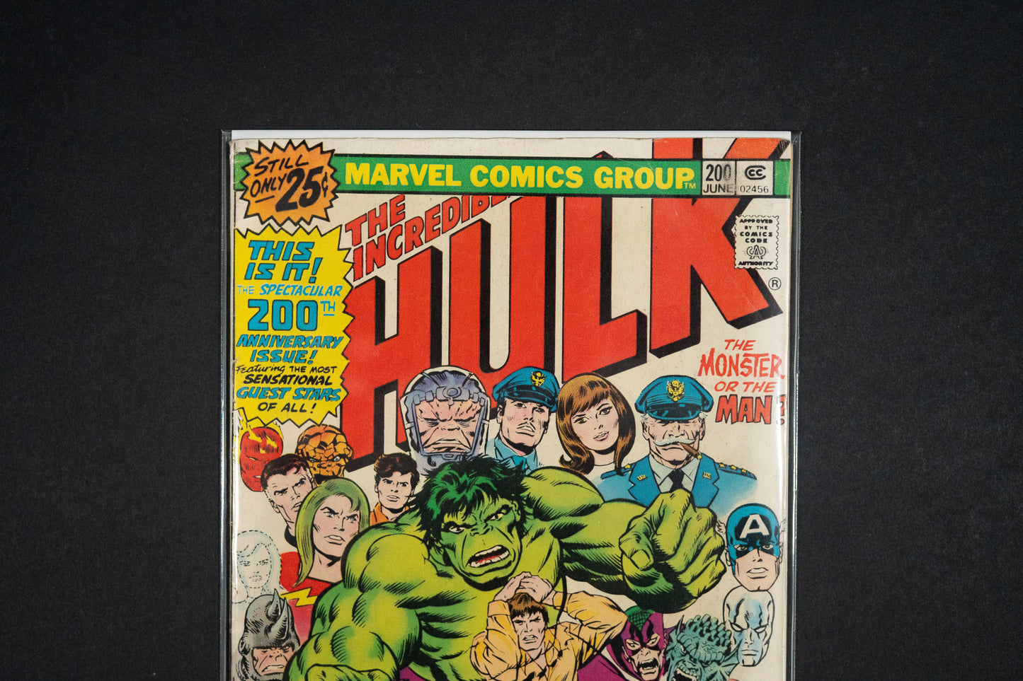 The Incredible Hulk, #200, Anniversary Issue, Marvel Comics, 1976