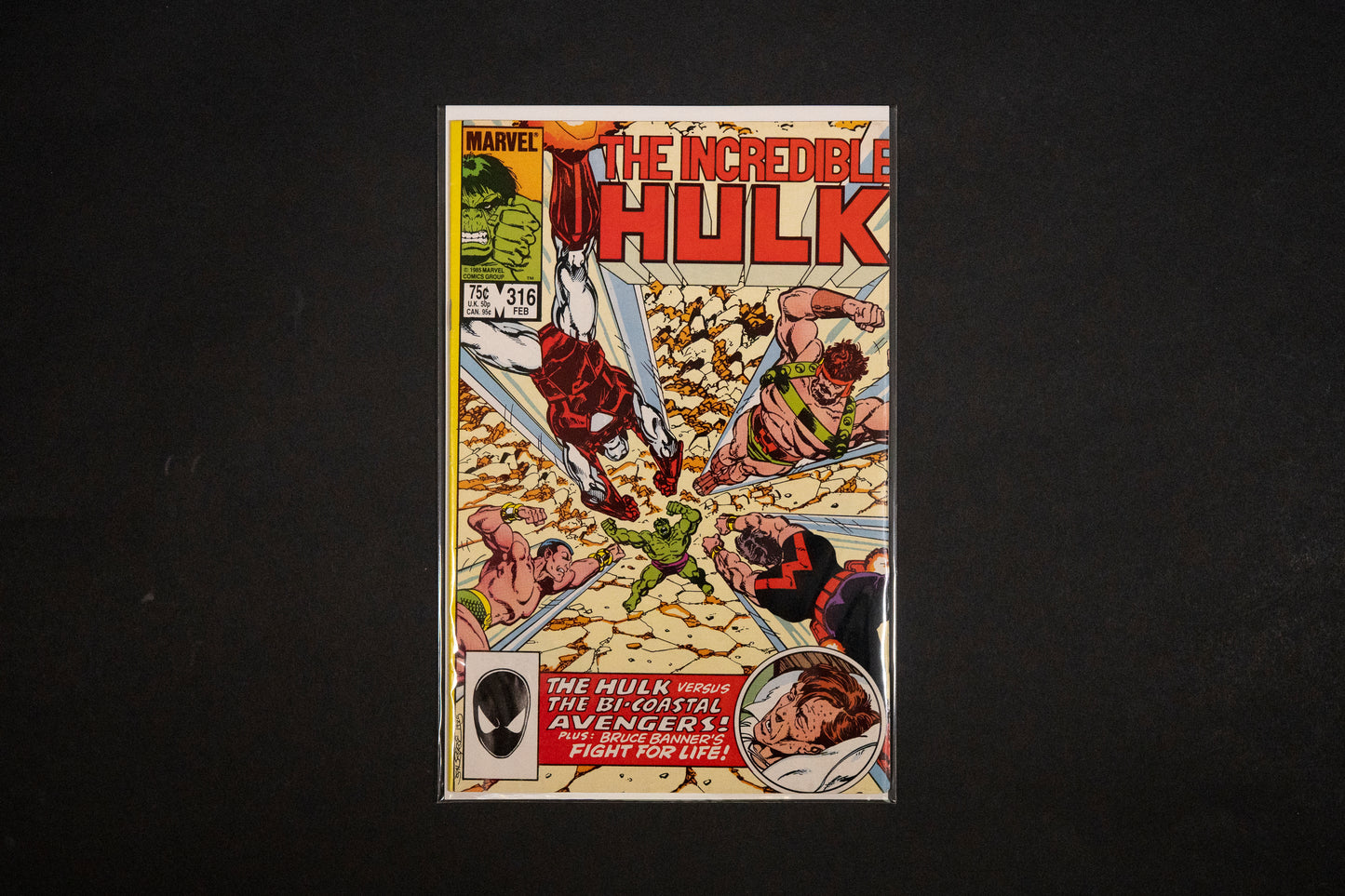 The Incredible Hulk, #316, Marvel Comics, 1986