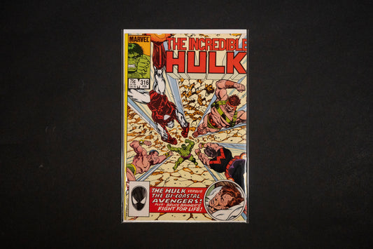 The Incredible Hulk, #316, Marvel Comics, 1986
