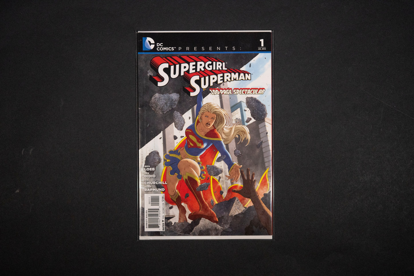 DC Presents : Supergirl Superman, #1, DC Comics, 2012