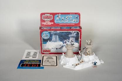 Hoth Turret Defence Action Playset, Star Wars, Micro Collection, Kenner, 1982, Open Box/Complete