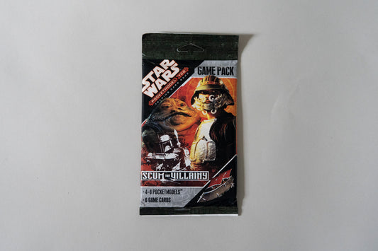 Star Wars Pocketmodel TCG, Scum and Villainy, Game Pack, 2007, Topps Wizkids, Sealed, Ungraded