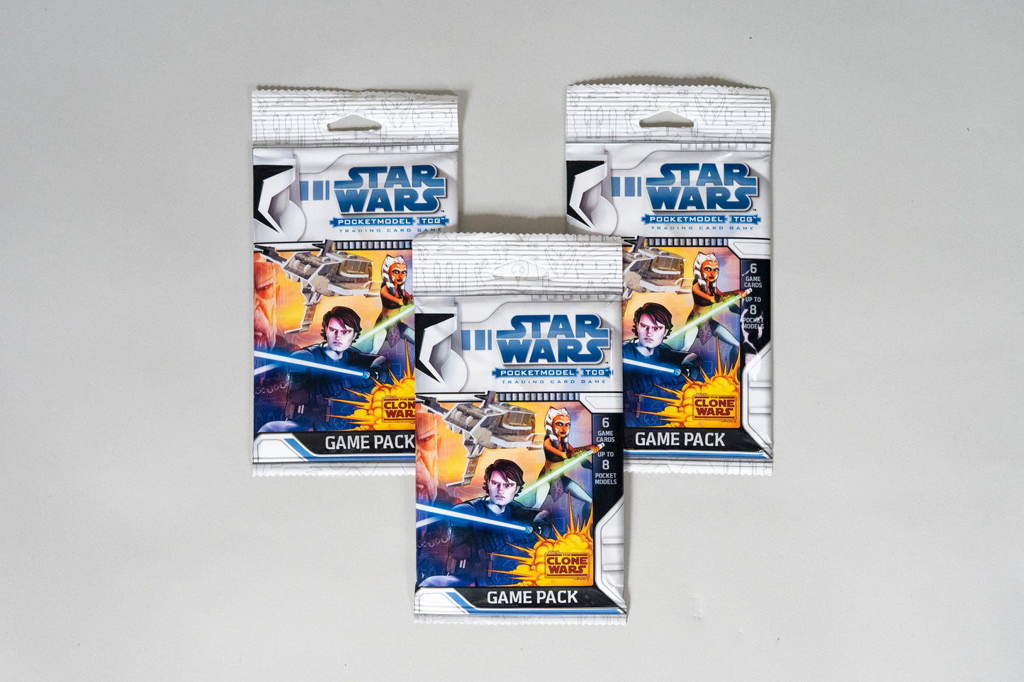 Star Wars Pocketmodel TCG, Clone Wars, Game Pack, 2008, Topps Wizkids, Sealed, Ungraded