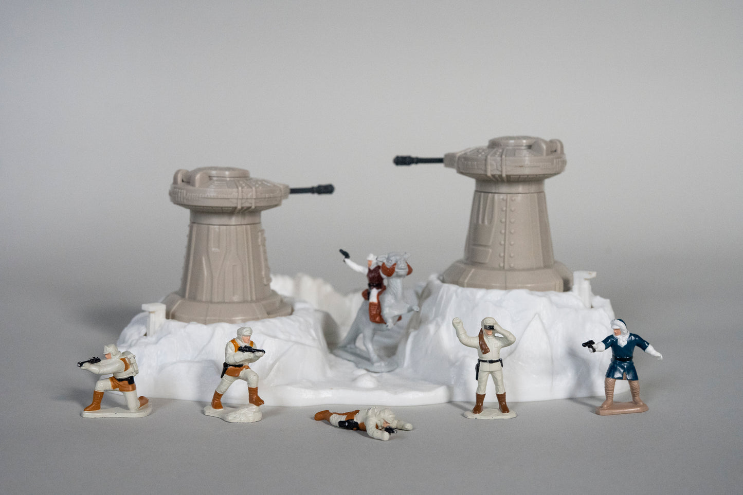 Hoth Turret Defence Action Playset, Star Wars, Micro Collection, Kenner, 1982, Open Box/Complete