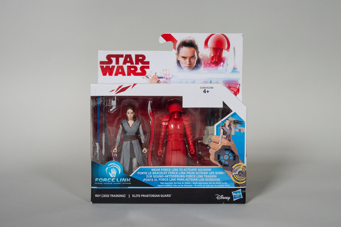 Rey (Jedi Training) & Elite Praetorian Guard, Star Wars, The Last Jedi, Force Link, Hasbro, 2018, New/Box Sealed