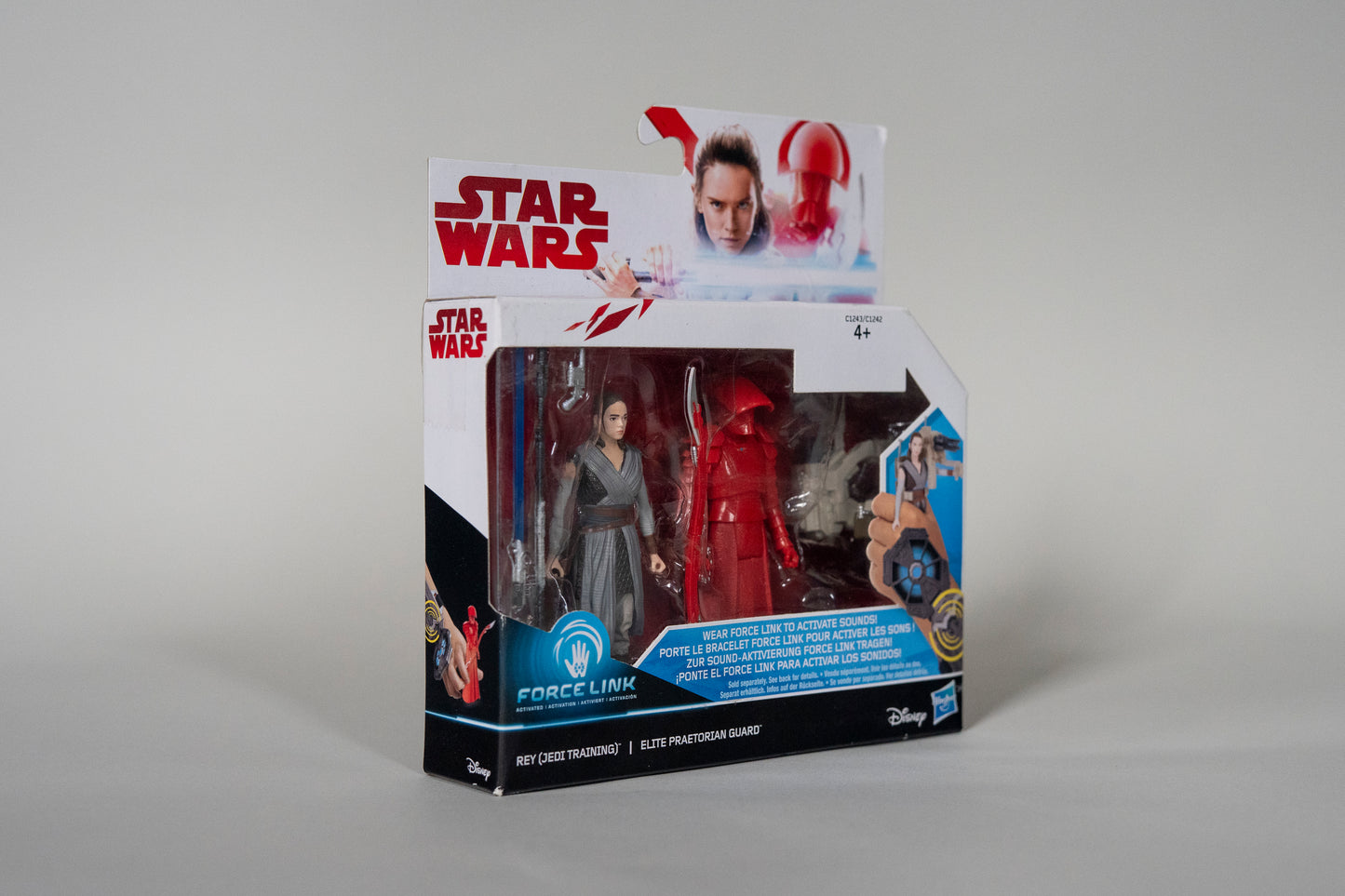 Rey (Jedi Training) & Elite Praetorian Guard, Star Wars, The Last Jedi, Force Link, Hasbro, 2018, New/Box Sealed