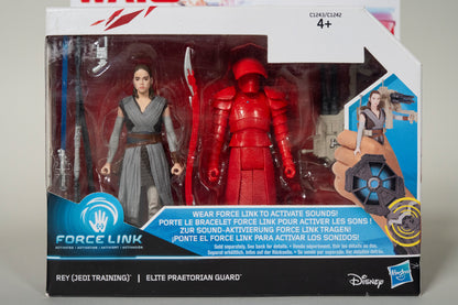 Rey (Jedi Training) & Elite Praetorian Guard, Star Wars, The Last Jedi, Force Link, Hasbro, 2018, New/Box Sealed