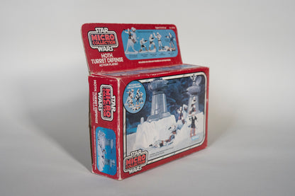 Hoth Turret Defence Action Playset, Star Wars, Micro Collection, Kenner, 1982, Open Box/Complete