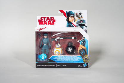 Rose (First Order Disguise) BB-8, BB9E, Star Wars, The Last Jedi, Force Link, Hasbro, 2017, New/Box Sealed