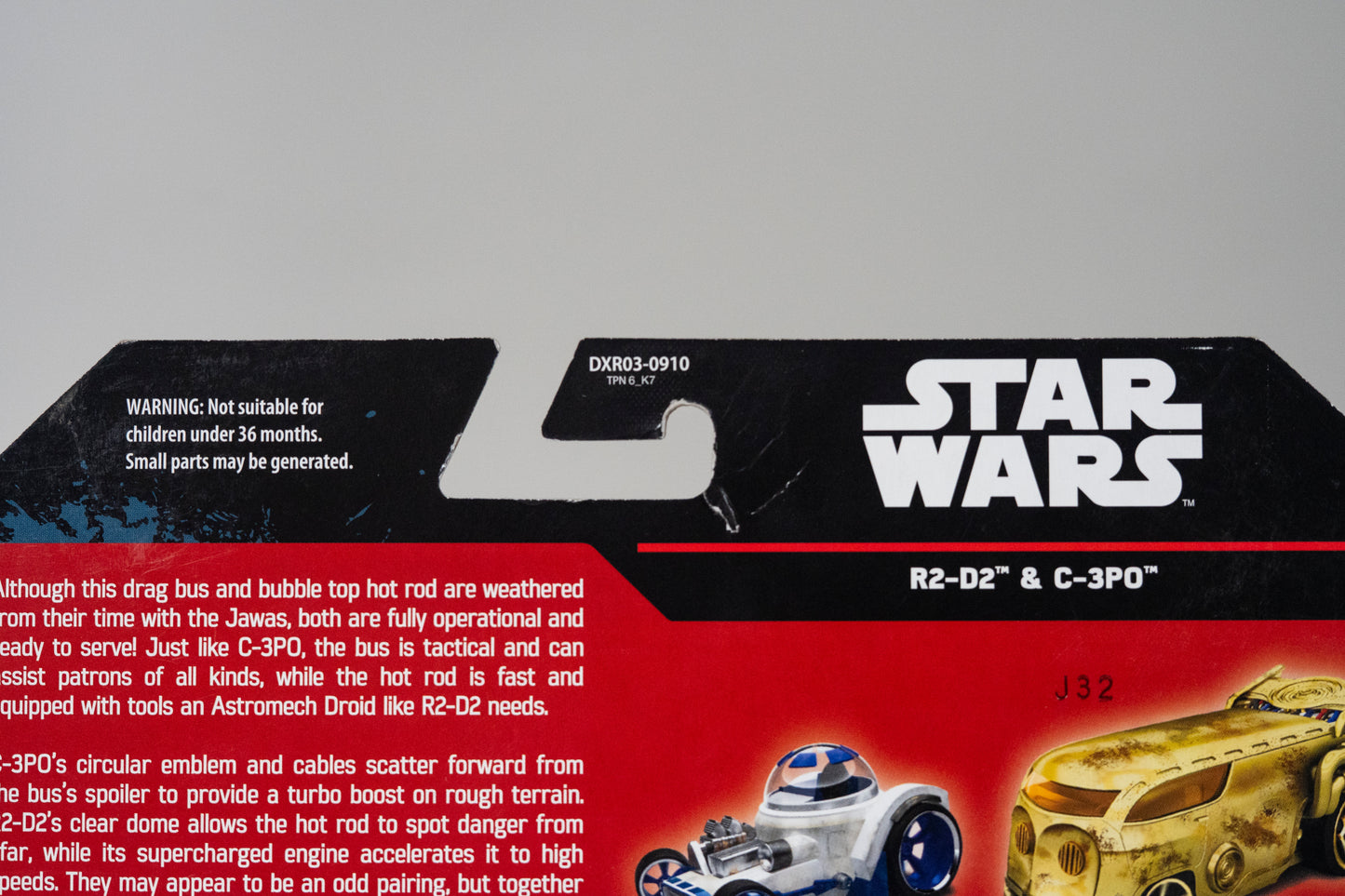 R2-D2 & C-3PO, Star Wars, Rogue One, Character Cars, Hot Wheels, 2014, New/Box Sealed