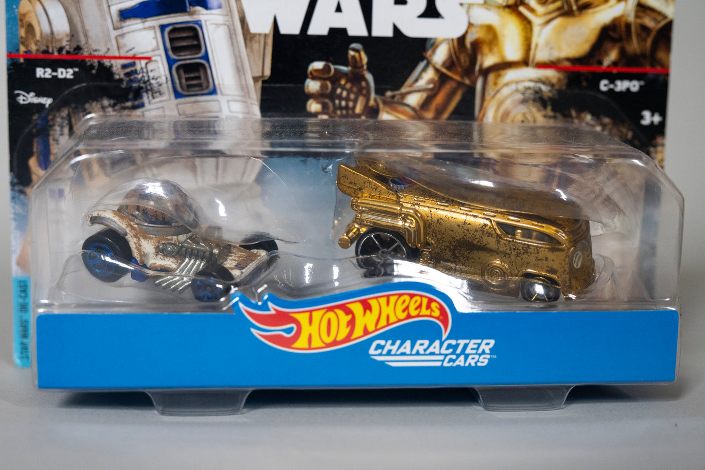 R2-D2 & C-3PO, Star Wars, Rogue One, Character Cars, Hot Wheels, 2014, New/Box Sealed