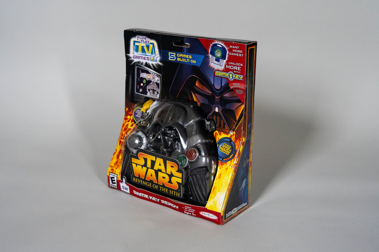 Plug Play TV Games, Darth Vader, Star Wars, Revenge of the Sith, Jakks TV Games, 2005, New/Boxed Sealed