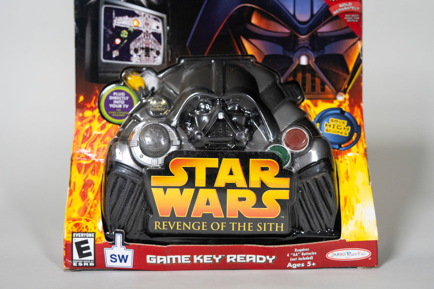 Plug Play TV Games, Darth Vader, Star Wars, Revenge of the Sith, Jakks TV Games, 2005, New/Boxed Sealed