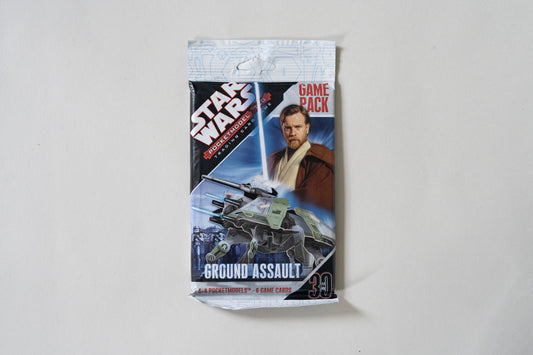 Star Wars Pocketmodel TCG, Ground Assault, Game Pack, 2007, Topps Wizkids, Sealed, Ungraded