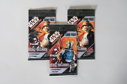 Star Wars Pocketmodel TCG, Scum and Villainy, Game Pack, 2007, Topps Wizkids, Sealed, Ungraded